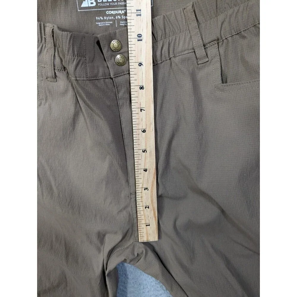 Belong Pants Small Traverse Tek Cordura Technical Hiking Climbing Outdoor Brown - Picture 7 of 14